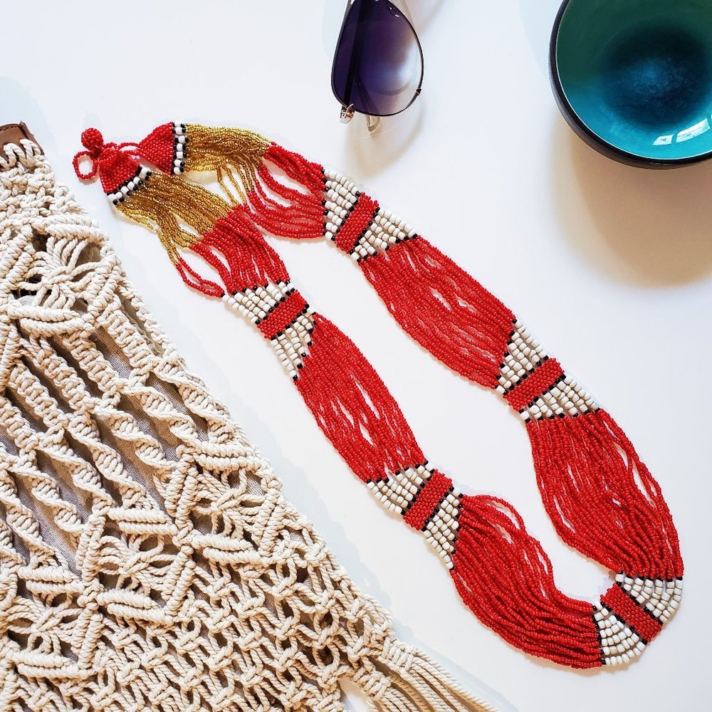 Handmade Beaded Necklace